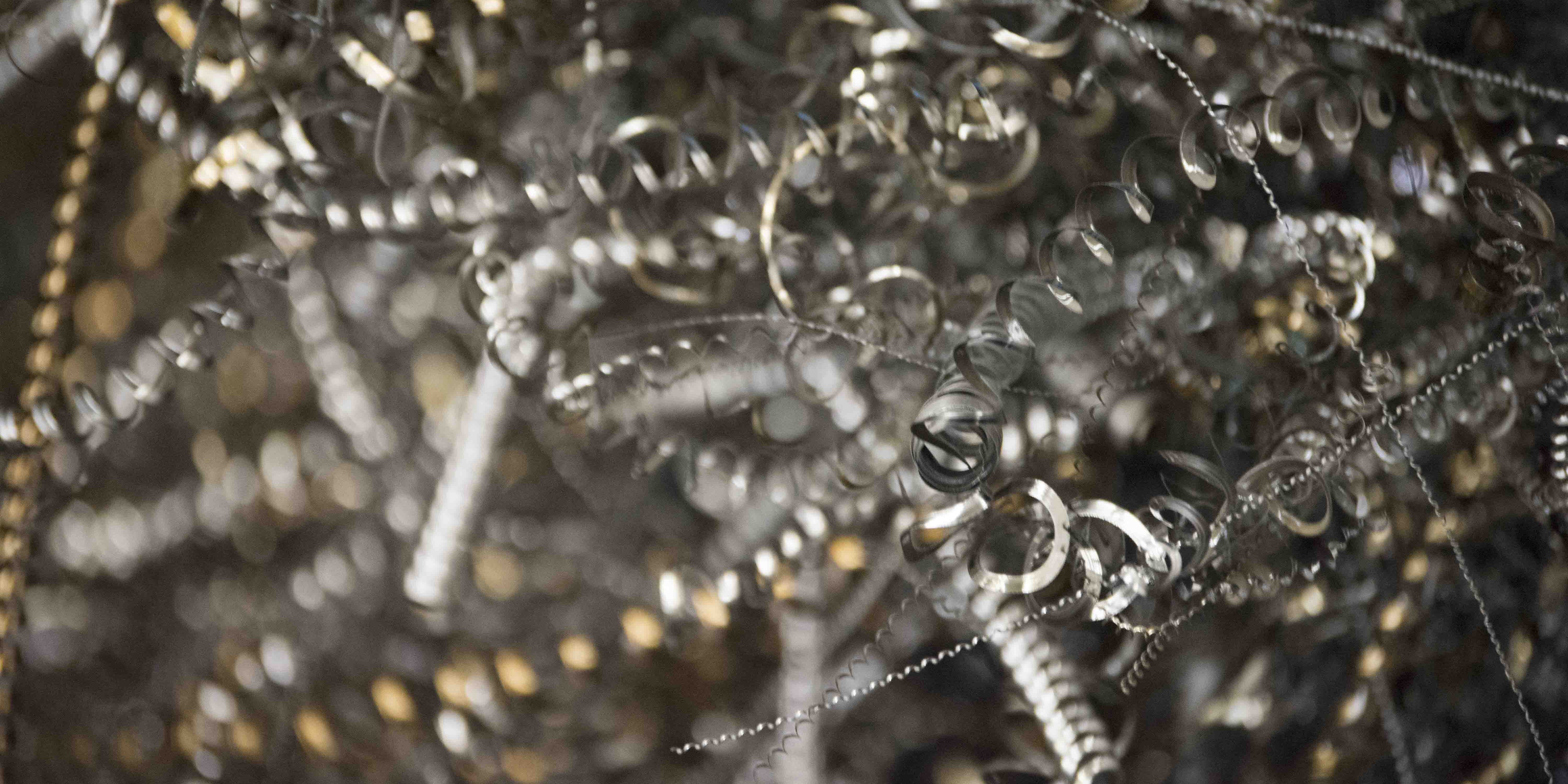 Spiral metal shavings Spiral metal shavings